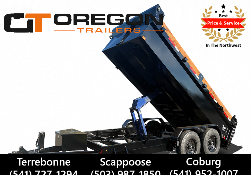 New 2027 Eagle Venture Pro 7x14 14K Dump Trailer