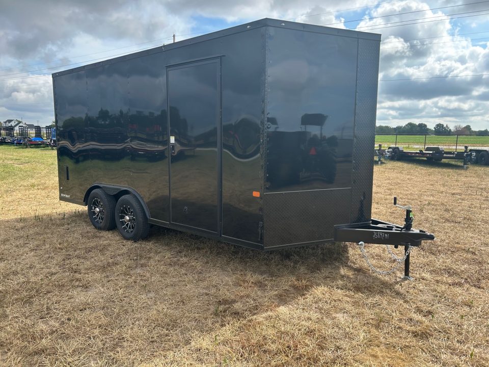 New 2027 Rock Solid 8.5x16 Tandem 10K Cargo w/ 7' Interior Height & .080 Exterior Sheeting