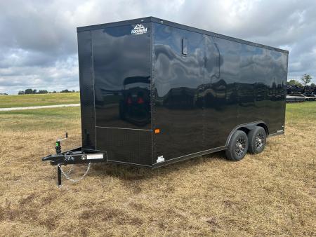 New 2027 Rock Solid 8.5x16 Tandem 10K Cargo w/ 7' Interior Height & .080 Exterior Sheeting