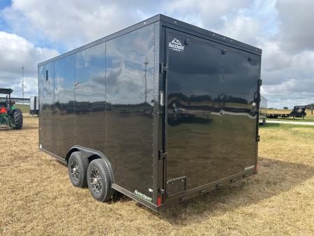 New 2027 Rock Solid 8.5x16 Tandem 10K Cargo w/ 7' Interior Height & .080 Exterior Sheeting