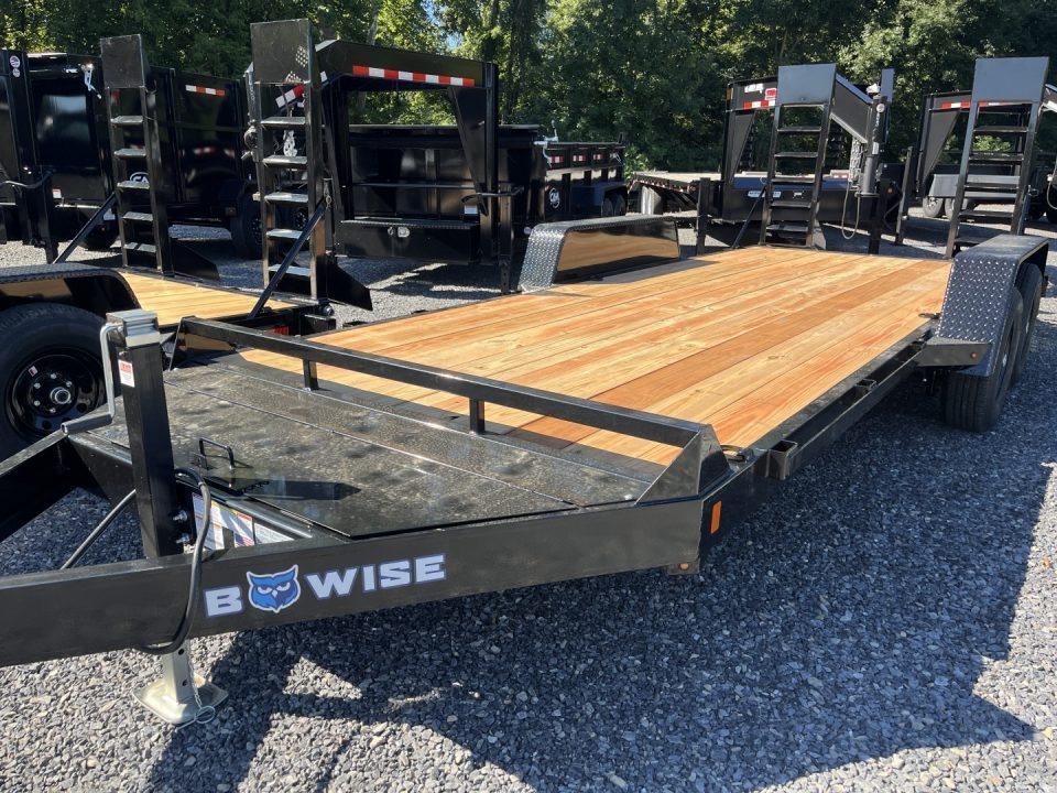New 2027 BWISE 82x18' 10K Equipment Trailer