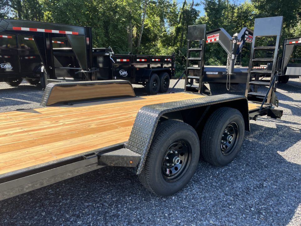 New 2027 BWISE 82x18' 10K Equipment Trailer