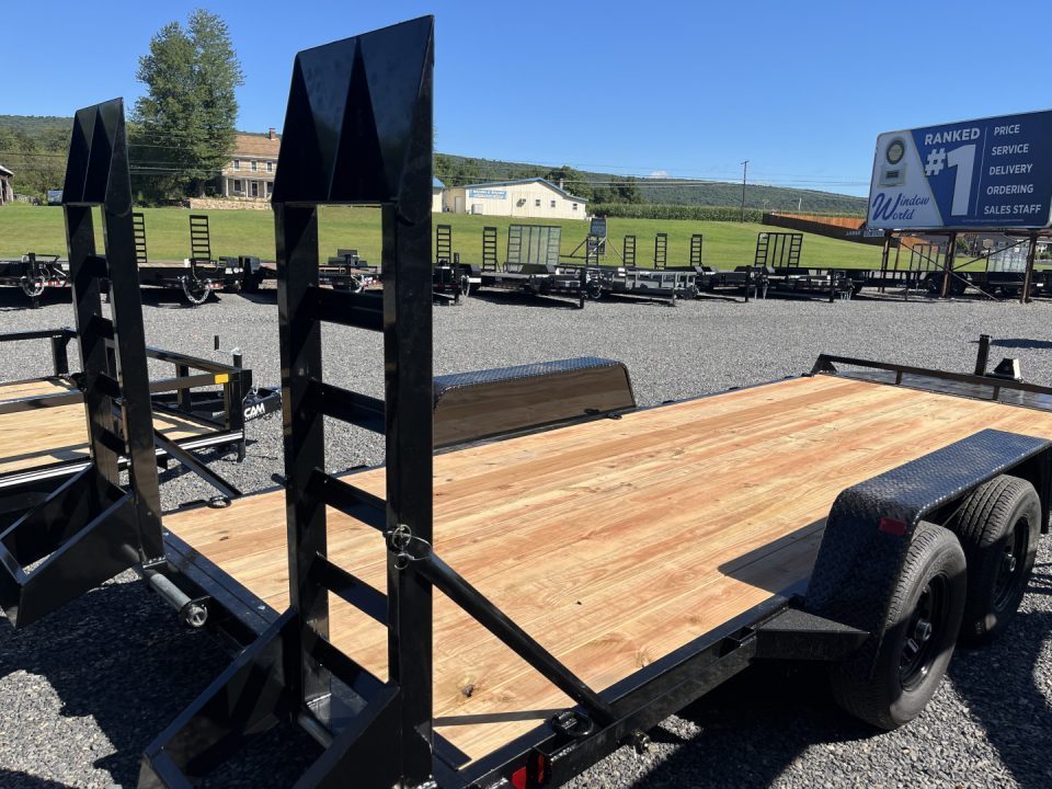 New 2027 BWISE 82x18' 10K Equipment Trailer