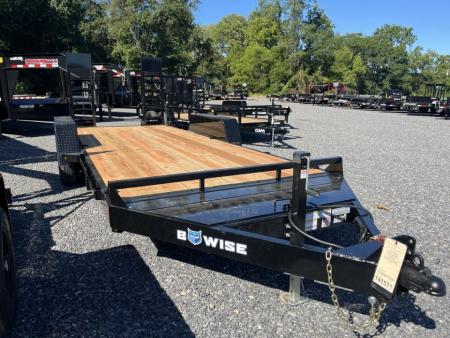 New 2027 BWISE 82x18' 10K Equipment Trailer