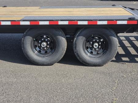New 2026 Sure-Trac 8.5x25 (20+5) Deckover Trailer w/ Full Width Ramps 15K GVWR