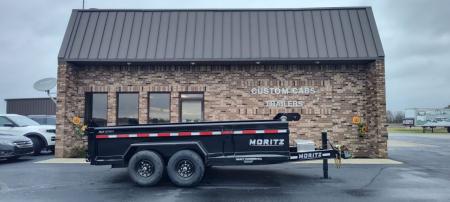 New 2027 Moritz International 6'10 x14' 14K Dump Trailer