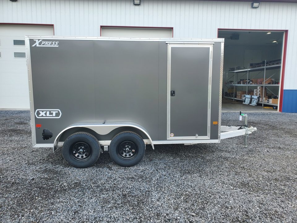 New ALCOM XLT Enclosed Trailer / 7000 GVWR / 6'x12' / Ramp Door