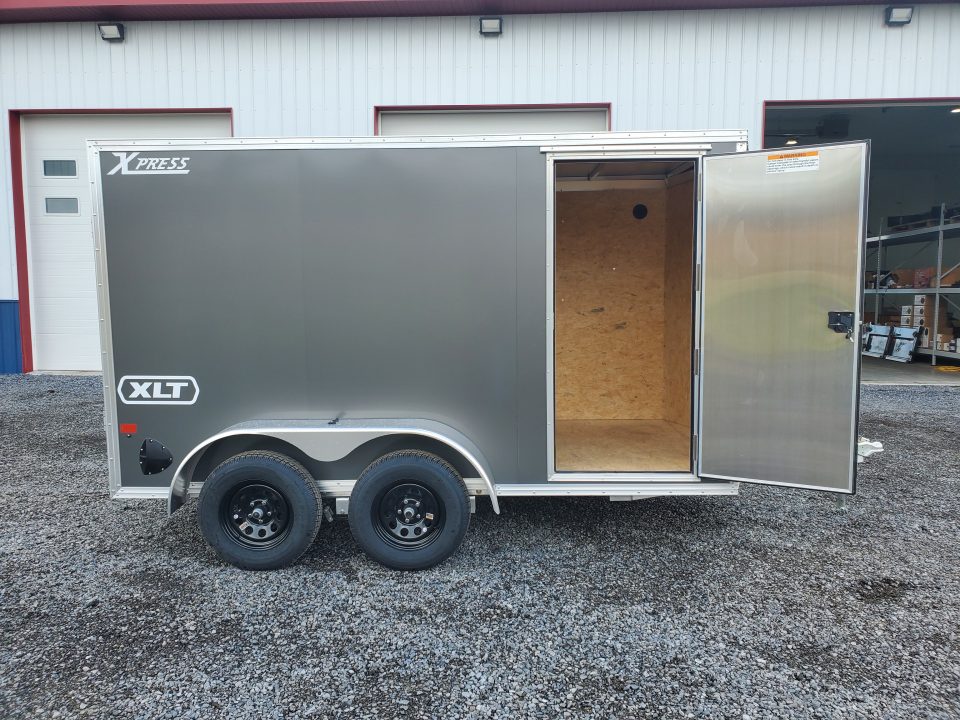 New ALCOM XLT Enclosed Trailer / 7000 GVWR / 6'x12' / Ramp Door