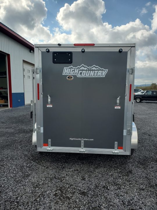 New ALCOM XLT Enclosed Trailer / 7000 GVWR / 6'x12' / Ramp Door
