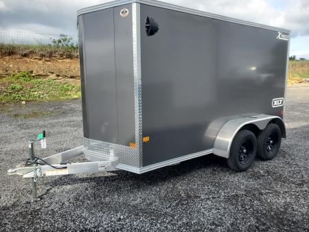 New ALCOM XLT Enclosed Trailer / 7000 GVWR / 6'x12' / Ramp Door
