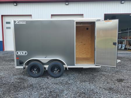 New ALCOM XLT Enclosed Trailer / 7000 GVWR / 6'x12' / Ramp Door