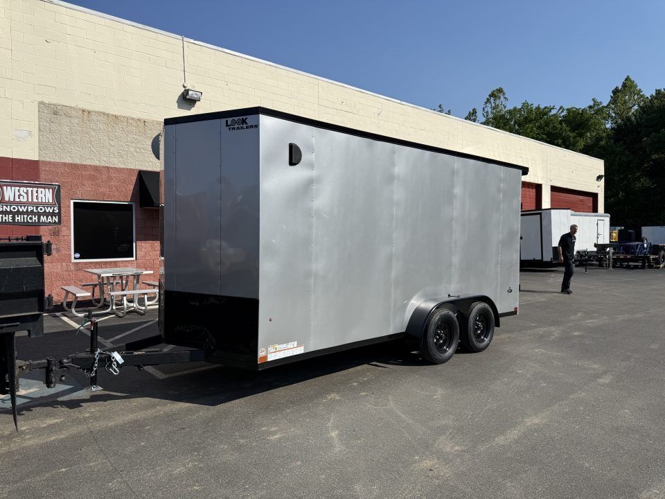 New 7 x 16 Look ST DLX Cargo Blackout Package 7k w/ Rear Loading Lights