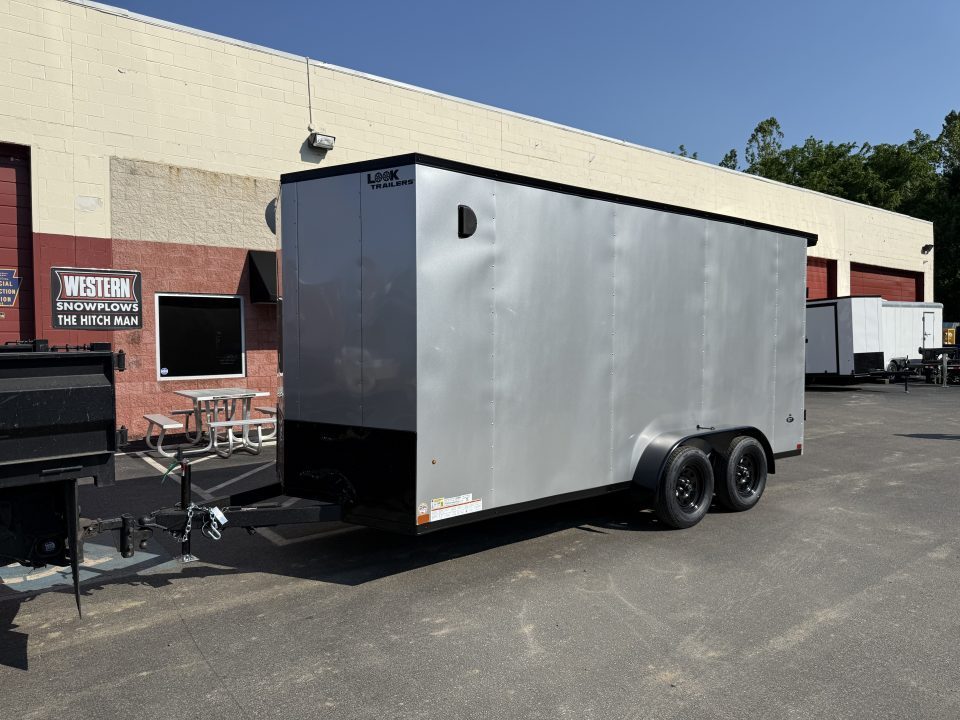 New 7 x 16 Look ST DLX Cargo Blackout Package 7k w/ Rear Loading Lights