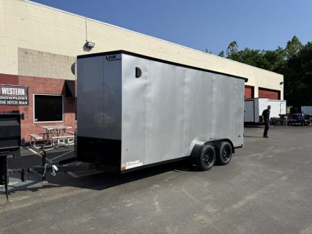 New 7 x 16 Look ST DLX Cargo Blackout Package 7k w/ Rear Loading Lights