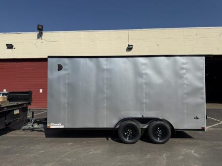 New 7 x 16 Look ST DLX Cargo Blackout Package 7k w/ Rear Loading Lights