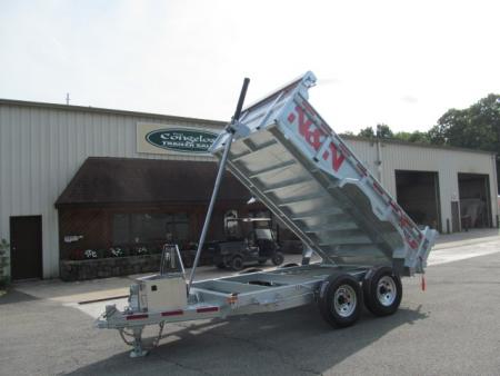 New N & N Trailers 7 X 12 15K Torrent HD Galvanized Dump Trailer