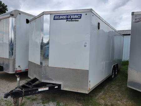 Used 2019 Sure-Trac 8.5x20 Pro Series Cargo / Enclosed Trailer