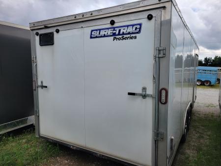 Used 2019 Sure-Trac 8.5x20 Pro Series Cargo / Enclosed Trailer