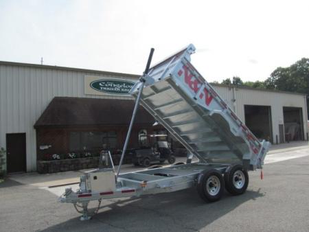 New N & N Trailers 7 X 12 15K Torrent HD Galvanized Dump Trailer
