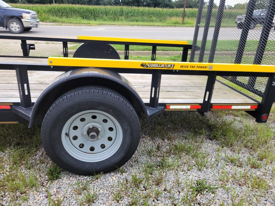 Used 2020 Heartland 7x12 Utility Trailer