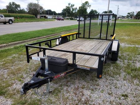 Used 2020 Heartland 7x12 Utility Trailer