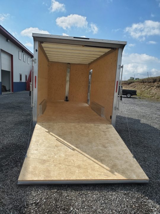 New ALCOM XLT-BD Enclosed Trailer / 7000 GVWR / 7.5'x14' / Ramp Door / Translucent Roof