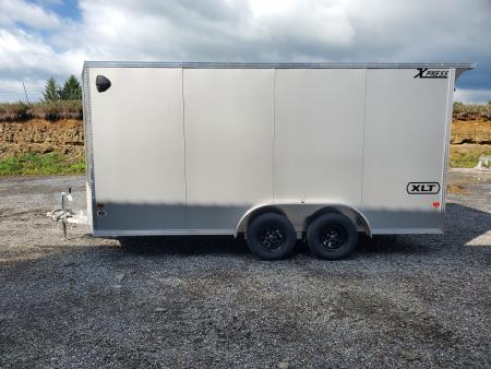 New ALCOM XLT-BD Enclosed Trailer / 7000 GVWR / 7.5'x14' / Ramp Door / Translucent Roof