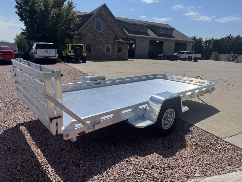 New 2027 Aluma 7814BT Utility Trailer