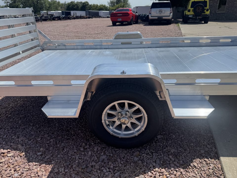 New 2027 Aluma 7814BT Utility Trailer