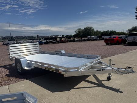 New 2027 Aluma 7814BT Utility Trailer