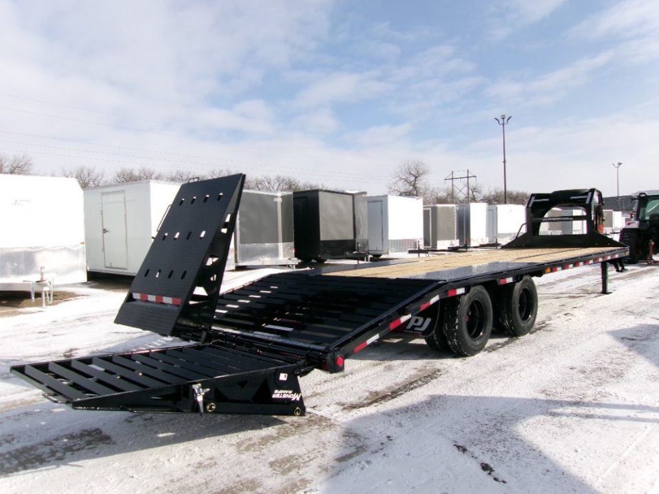 New 2026 PJ Trailers LDQ26A2BSWK Flatbed Trailer