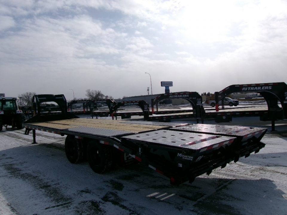 New 2026 PJ Trailers LDQ26A2BSWK Flatbed Trailer