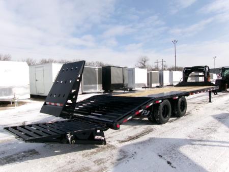 New 2026 PJ Trailers LDQ26A2BSWK Flatbed Trailer