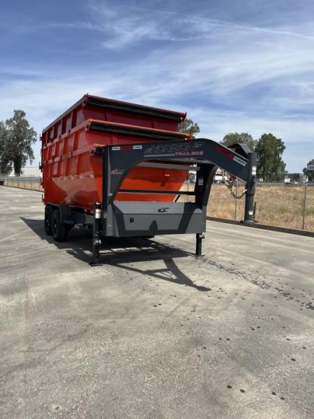 New 2024 Horizon Trailers RDZGN147K Roll Off Trailer with 3 bins