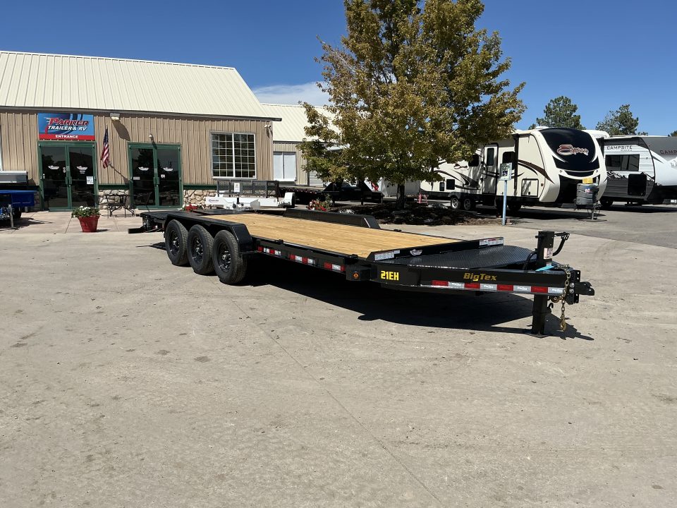 New 2027 Big Tex 21K 24' Triple Axle Flatbed Trailer