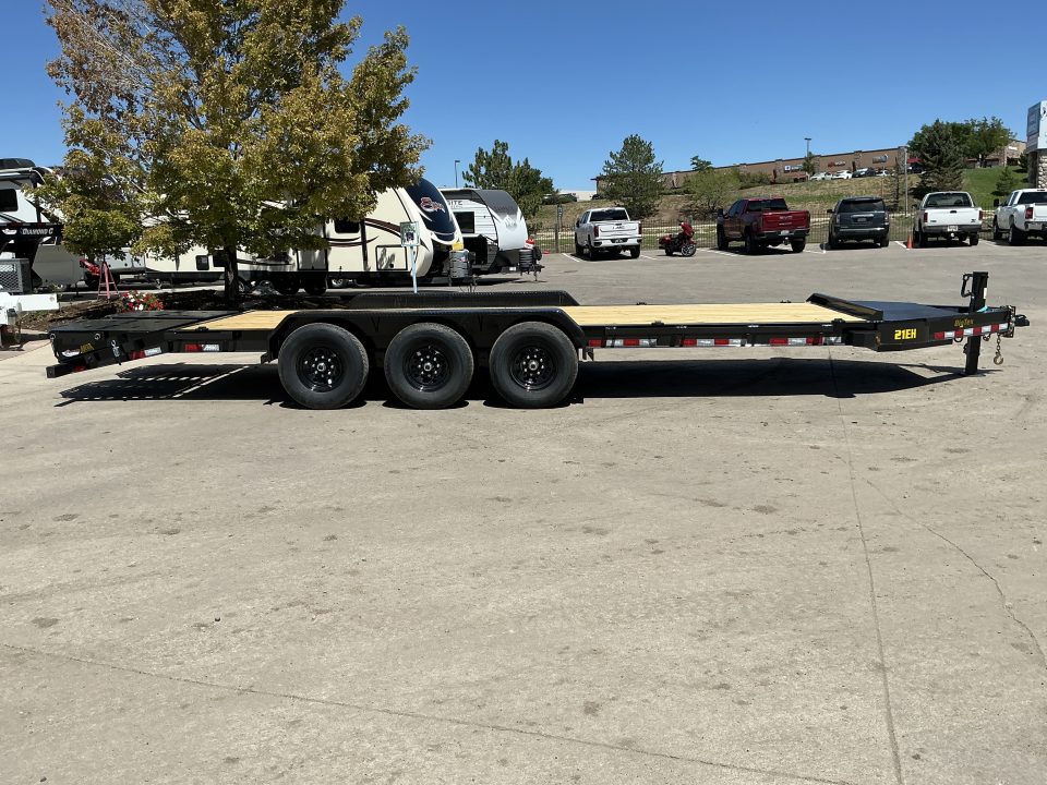 New 2027 Big Tex 21K 24' Triple Axle Flatbed Trailer