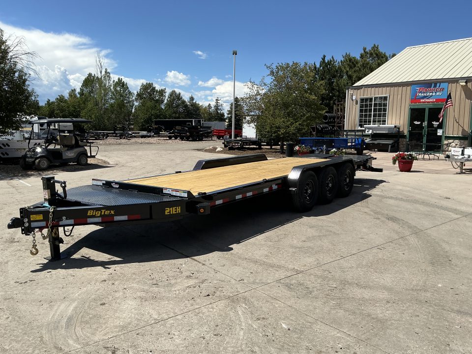 New 2027 Big Tex 21K 24' Triple Axle Flatbed Trailer