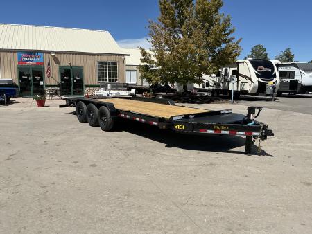 New 2027 Big Tex 21K 24' Triple Axle Flatbed Trailer