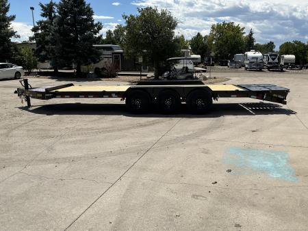 New 2027 Big Tex 21K 24' Triple Axle Flatbed Trailer