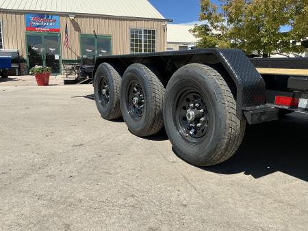 New 2027 Big Tex 21K 24' Triple Axle Flatbed Trailer