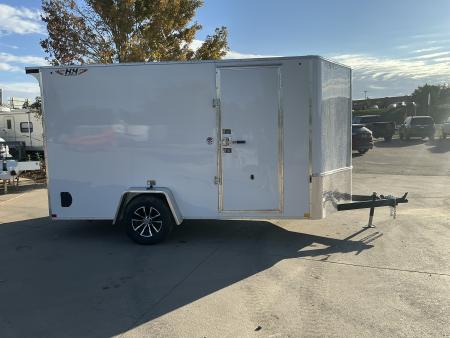 New 2026 H&H Trailers 7X12SFTV-035 Cargo / Enclosed Trailer