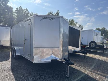 Used 2021 Homesteader Trailer 7 X16 FT ENCLOSED CARGO TRAILER 7K