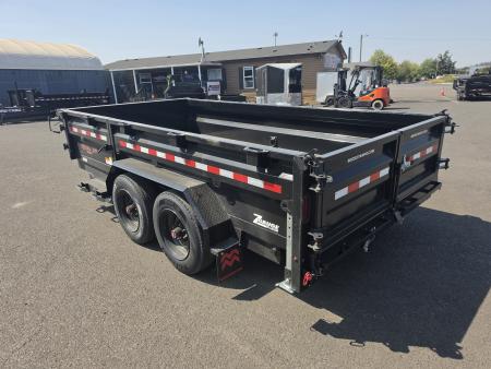 New 2026 Midsota 7x14 LOADED HD Telescopic Versa Dump Trailer 17.6K GVWR