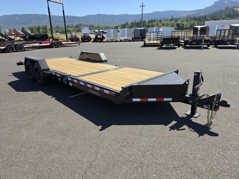 New 2026 Midsota 7x22 (16+6) Split Tilt HD Equipment Trailer 17.6K GVWR