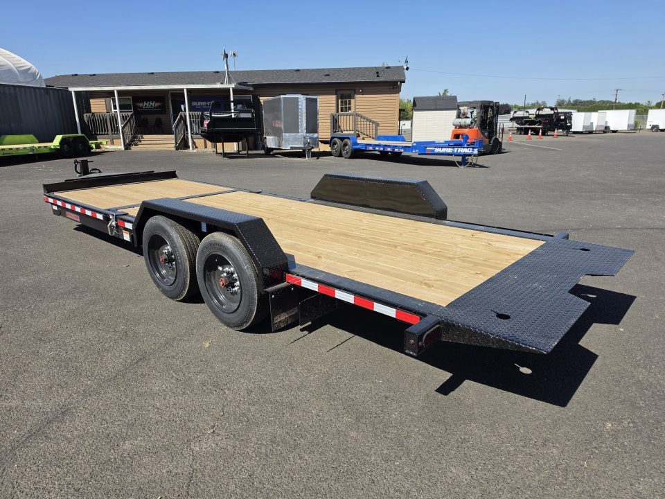 New 2026 Midsota 7x22 (16+6) Split Tilt HD Equipment Trailer 17.6K GVWR