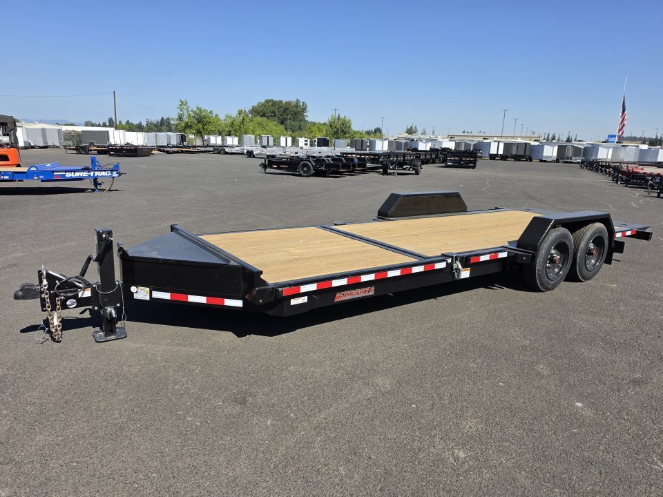 New 2026 Midsota 7x22 (16+6) Split Tilt HD Equipment Trailer 17.6K GVWR