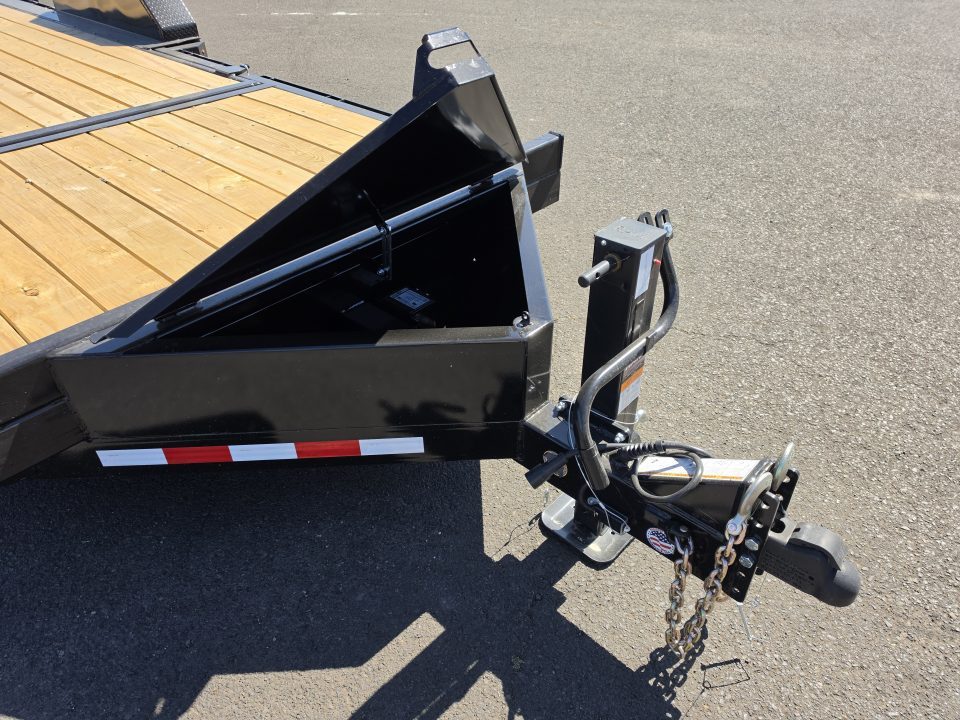New 2026 Midsota 7x22 (16+6) Split Tilt HD Equipment Trailer 17.6K GVWR