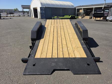 New 2026 Midsota 7x22 (16+6) Split Tilt HD Equipment Trailer 17.6K GVWR