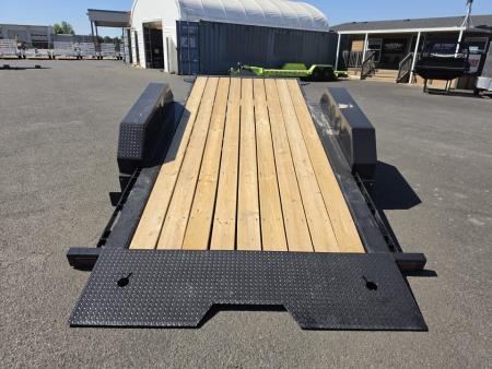 New 2026 Midsota 7x20(16+4) Split Tilt Equipment Trailer 15.4K GVWR