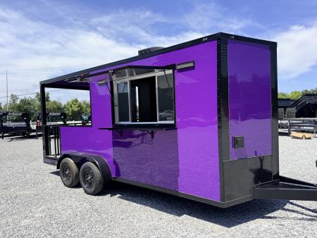 New 2026 Coast 2 Coast 7X18 TA BBQ CONCESSION  Vending / Concession Trailer